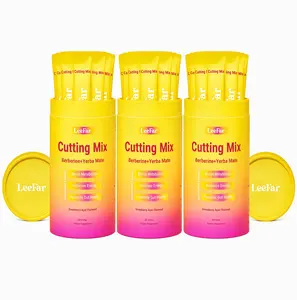 3 Pack LeeFar Cutting Drink Mix – | OL Strawberry Açaí Flavor – | (30 Servings)