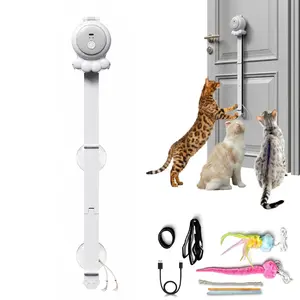 HAPPYCODE 2-in-1 Interactive Cat Toy – Rechargeable Automatic Cat Toy Features two play modes, versatile for multiple scenarios, suitable for all cats. Hands-free design, caring for your cat’s physical and mental health,Summervibes,petlovers tiktokshopspr