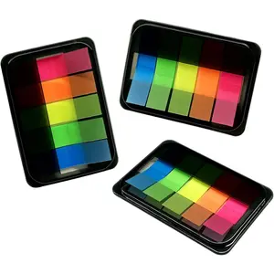 300PCS Transparent Sticky Index Tabs Page Markers Book Markers Sticky Note Tabs Label Pop Up Flag Stickers