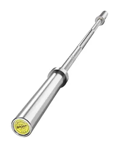 Gaomon 7 Ft 45LB Olympic Barbell - 1000LBS Weight Capacity, 2" Plate Fit Home Gym Equipment for Strength Training, Weightlifting