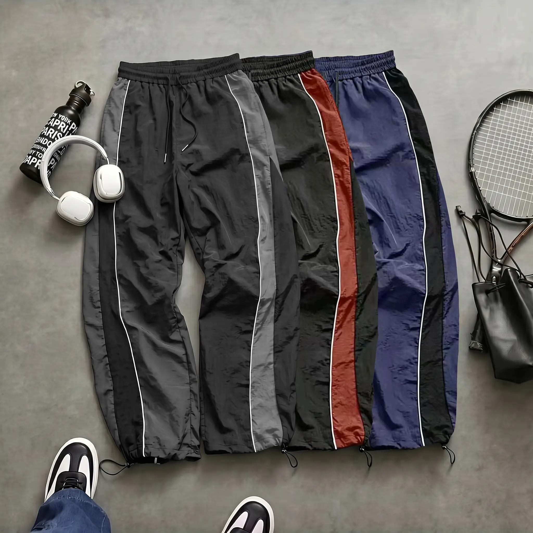208 Black + 002 Black + Blue