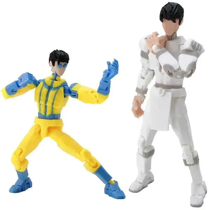 3D Printed Dummy 13 Invincible Boy Titan Model Multi-jointed Movable Action Figure Desktop Ornament Animation Model For Kids Fan