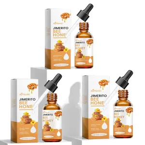 Jimerito Bee Honey Eye Care Drops - Soothing & Moisturizing Relief for Dry Tired Eyes - Gentle Formula for Daily Comfort & Hydration - 30ML Bottle Moisturizer Serum