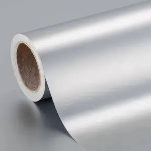 Premium Matte Satin Metallic Silver Vinyl Wrap Film Car Sticker Decal Vinyl Decals Automobile Decals With Air Release Self Adhesive