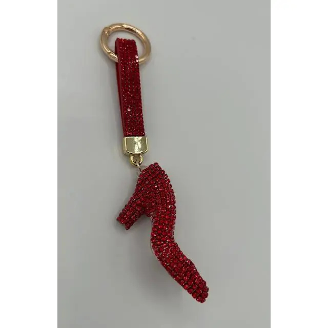 Key Chain Bag Charm Red Shoe