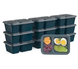 Bentgo 20pc Prep 2 Compartment Snack ContainerSet