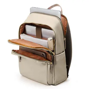 Simple Large Capacity Backpack Women Travel Business Teacher Backpack Laptop Shoulder Bag Girl School Student