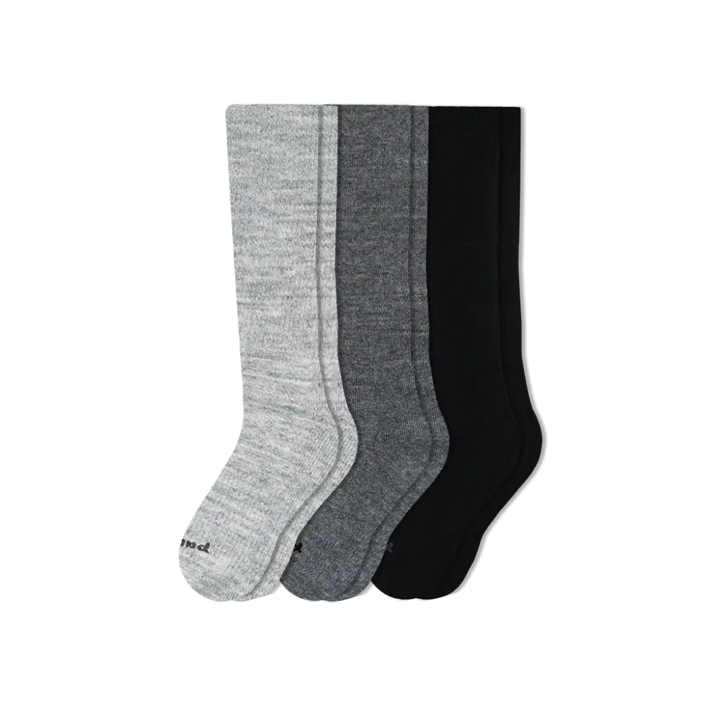 PACAS Men's Compression Socks 3-Pack, Alpaca Fiber, Menswear, Compression Socks, Men's Socks, Reduce Inflammation