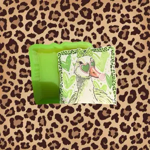 St Patty Goose Freshie Cardstock Mold