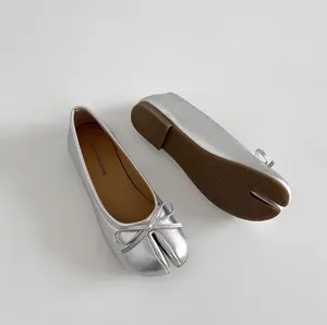 Soft Sole Split Toe Flats | Comfortable Casual Shoes