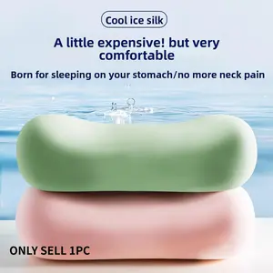 Memory Foam Pillow Neck Support, Office Nap Pillow Ice Silk Student Sleep Aid, Small Stuffed Plush Toy, Comfortable Rest Cushion, Supportive Memory Foam