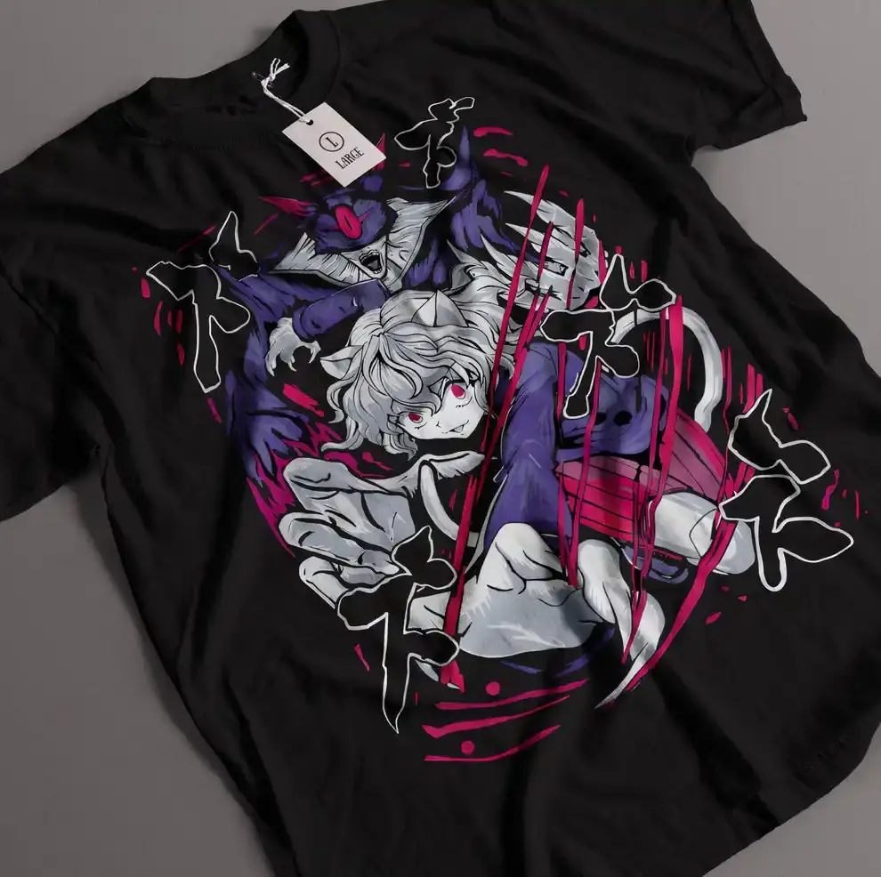 Hunter x Hunter Pitou Anime Graphic Tee, Pitou HxH Anime Youth Shirt, Hunter x Hunter T-Shirt for Men, Women and Kids