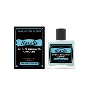 Roxelis Men's Cologne Refreshing Fragrance To Release Men's Charm Couples Dating Daily Portable Atmosphere Perfume