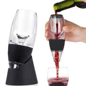 Wine Aerator, 1 Box Wine Pourer & Aerator, Wine Decanter, Wine Pouring Tool, Kitchen Utensils, Bar Utensils, Bar Accessories