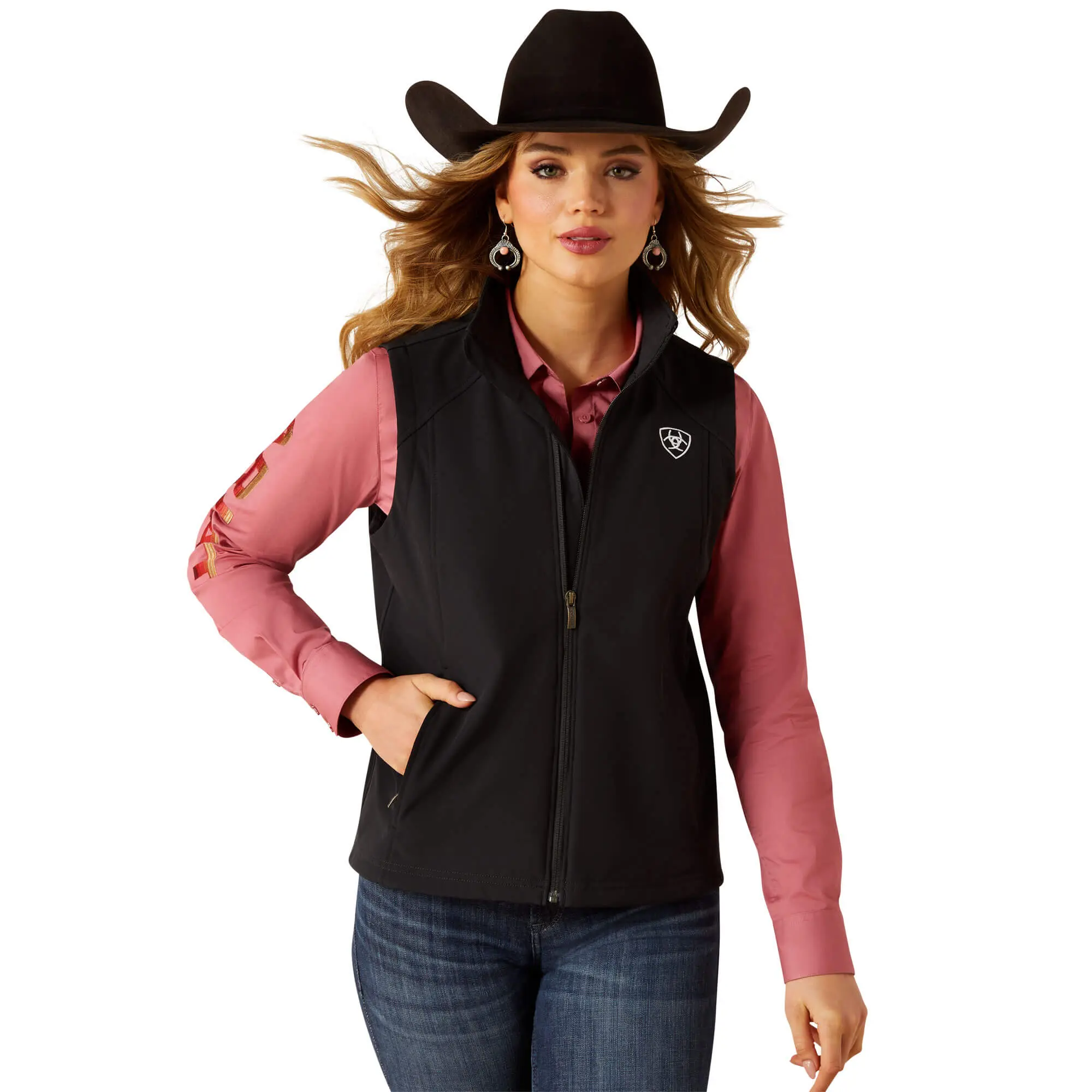 Women's Logo Softshell Vest