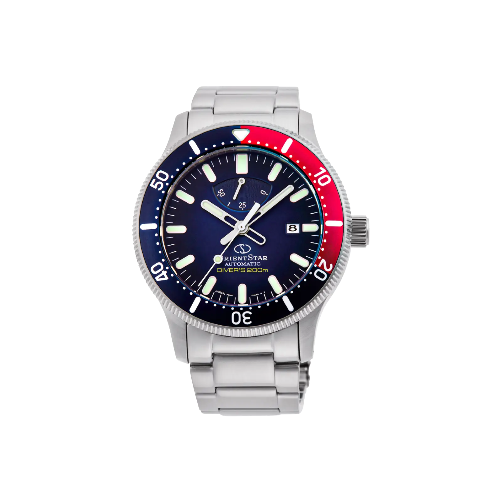 Orient Star Sports Diver | Automatic / Hand-Winding Movement | 43.6 mm ISO 6425 Diver's Watch | Sapphire Crystal with Anti-Reflective Coating | Power Reserve Indicator | Black Dial, RE-AU0306L00B