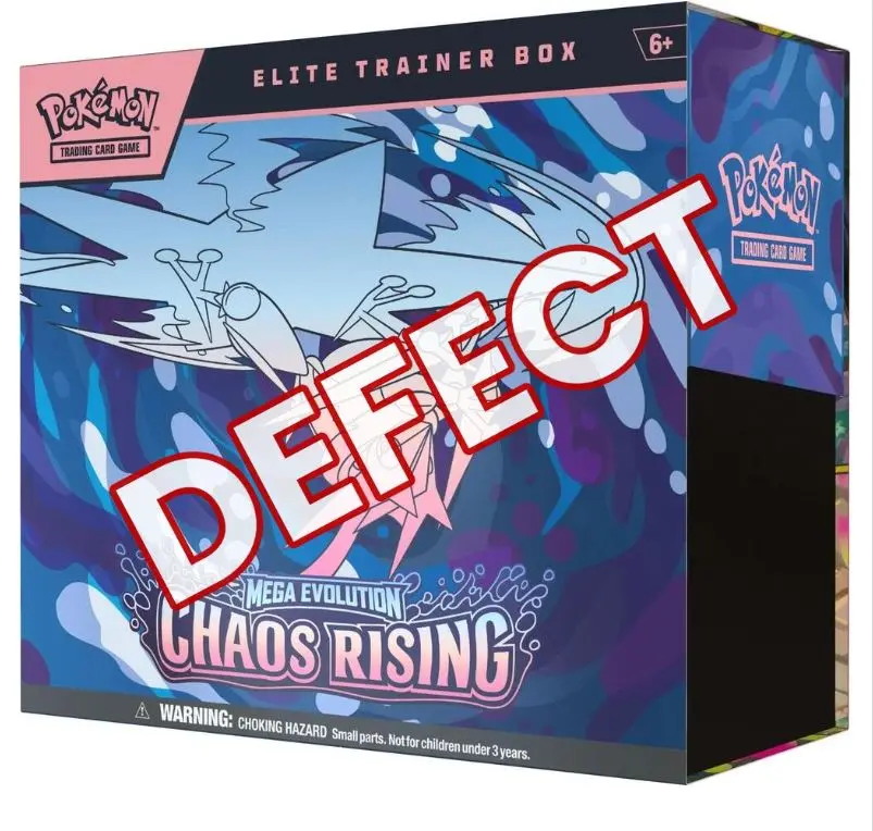 *Damage Box* Chaos Rising Elite Trainer Box