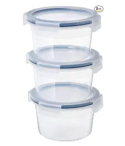 IKEA 365+ Round Food Storage Containers, 6-Piece Set with Lids (3 per Pack x 2)