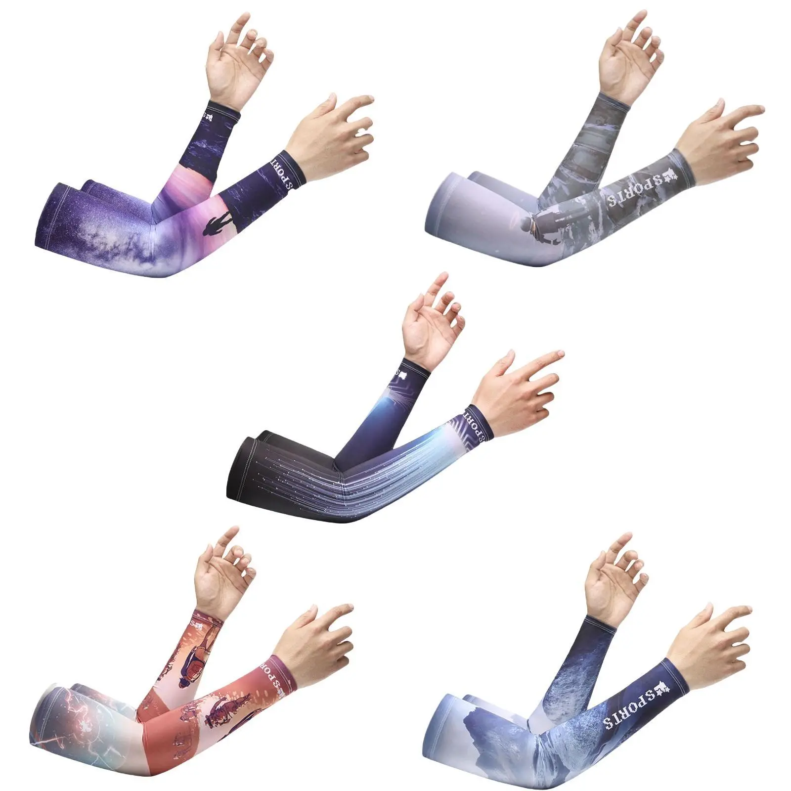 UV Cooling Arm Sleeves - Stay Cool & Protected! Protective Gear Cycling UV Cooling Arm Sleeves - Stay Cool & Protected! Protective Gear Cycling
