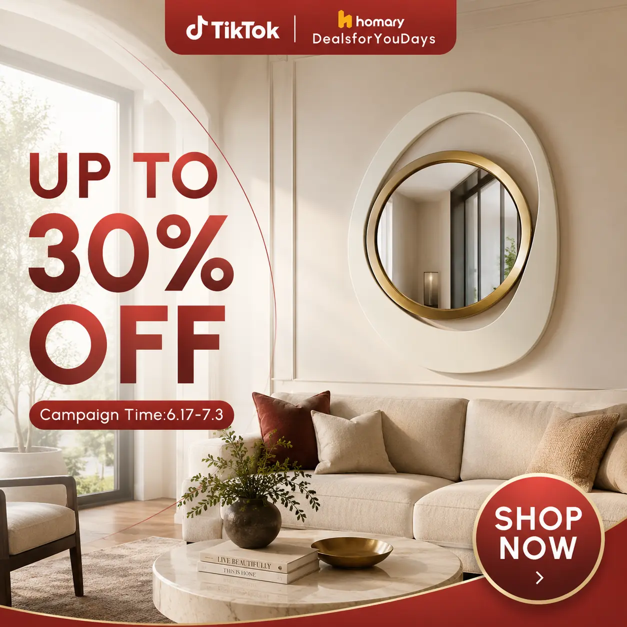 Modern Asymmetrical Geometric Glass Wall-Mounted Accent Mirror, 18"x24" Warm White-Gold Elegant Mirrors, Gold-Toned Room & Wall Decor for Living Room, Bedroom