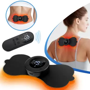 Heated Massage Patch with 3 Temperature Settings, 6 Modes Shoulder Neck Back Waist Leg Muscle Relaxation Pad Menstrual Care