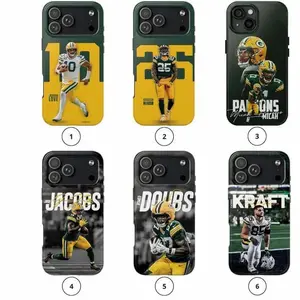 6 Style Green Parker Tough Phone Case | Players Case Cover | Sports Fan Gift | Cover for iPhone 11 12 13 14 15 16 17 x Samsung 21 22 23 24 25