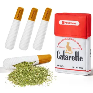 Potaroma Catnip Toys with 15,000mg A+ Premium Natural Catnip – Baby-Grade Interactive Chew & Kicker Toys for Indoor Cats & Kittens, Boredom & Stress Relief