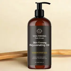 Anti-Cellulite Massage Oil, Daily Hydrating Moisturizing Hyaluronic Collagen Shea Body Oil for Firming Skin, Suitable for Body Care & Skincare Massage