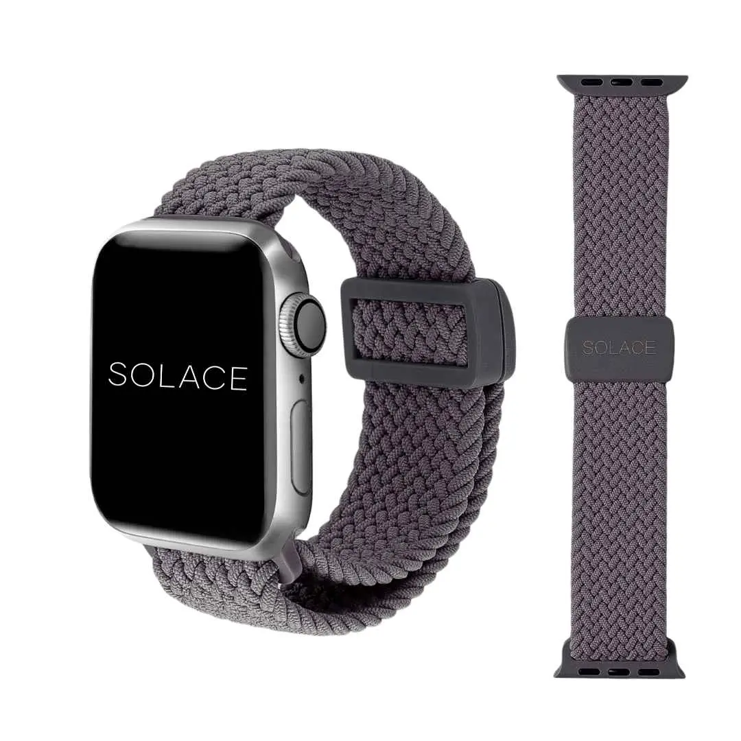 SOLACE Imperium Adapt Smartwatch Tracker Adjustable Band for Apple Watch Series 1-10 Water-Resistant Breathable Design Electronic Gadgets