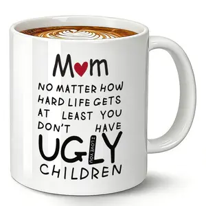 Friends Themed Coffee Mug, 11oz Ceramic Cup for New Mom, Funny Baby Shower Gift, Hilarious Mother's Day Present, First Time Mom Gift