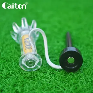 Infini-Tee 5Pcs Magnetic Plastic Golf Tee Set - 360Degree Bounce