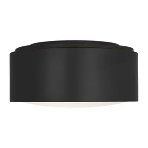 Albee Flush Mount Midnight Black