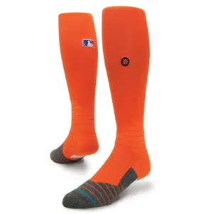 Stance MLB Diamond Pro Solid Color OTC Socks (Orange)