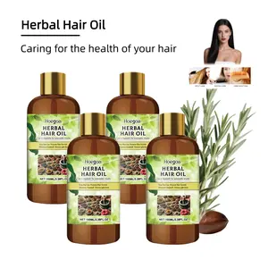 Herbal Hair Oil | With Jojoba/Rosemary Oil | Nourishes Follicles, Reduces Breakage | Soothes Scalp, Adds Shine | Non-Greasy, Fast-Absorbing | Safe for Daily Use， adios frizz， Biotin Scalp Serum， Hair Hydrating Oil