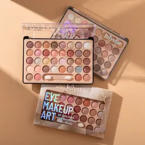 36 Color Eyeshadow Palette Matte & Shimmer Natural Shades, Long-Lasting High Pigment, Seamless Blend, Neutral Colors, Daily Use Smokey Eye Makeup, Highly Pigmented Palette Shimmering Eyeshadow Palette