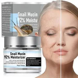 Snail Mucin Daily Moisturizer Cream-HydratingFace Cream for Dry & Sensitive Skin, 50g/1.7602 -Intense Moisture & Skin Repair Skincare  Moisturizing