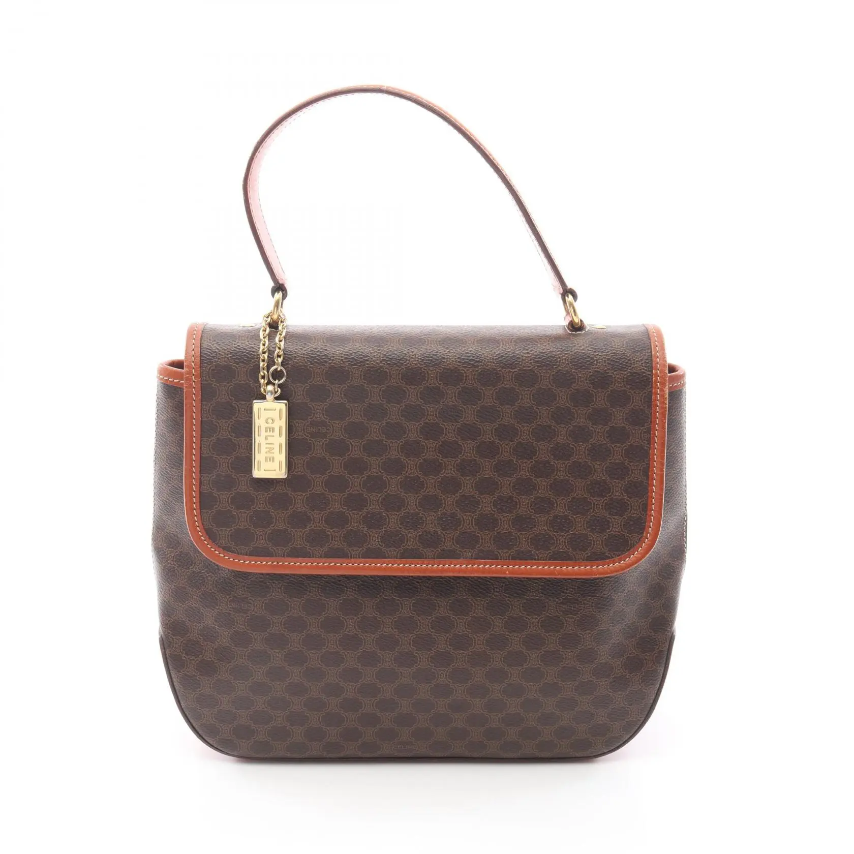 Pre-owned Celine Canvas Shoulder Bags Macadam Coated Handbag