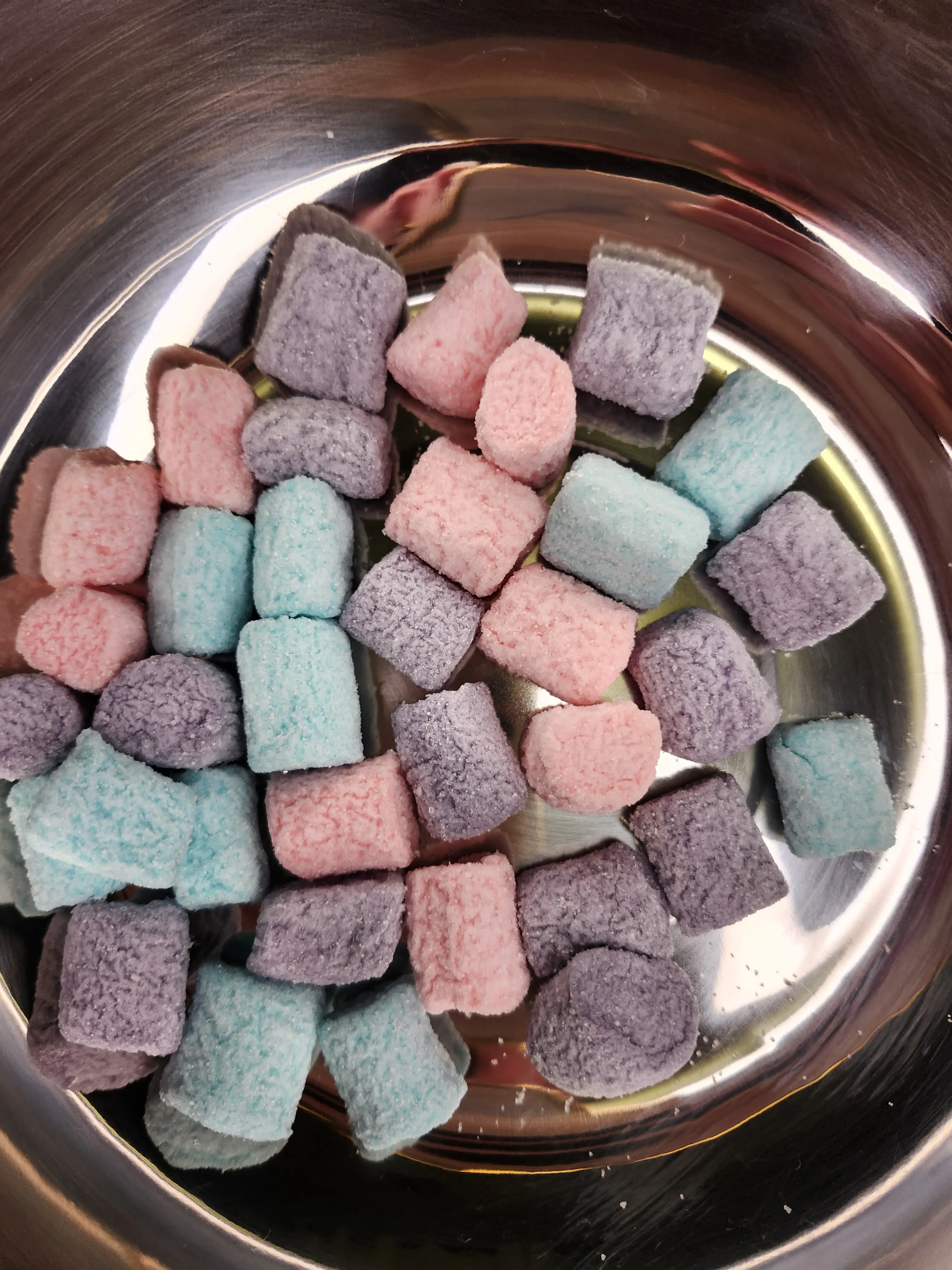 sour marshmallows strawberry, blue raspberry, cherry Sweet Snack Flavor