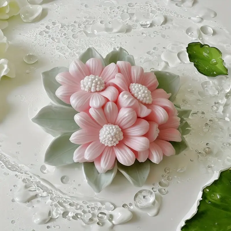 [Reusable Sunflower Mold] High-Quality Sunflower Silicone Mold | for Resin Casting, Jewelry Making & Soap Molds - Reusable DIY Craft Tool with Intricate Floral Design, Perfect for Home Decor, Accessories, Holiday & Birthday Gifts, Soap Making Supplies