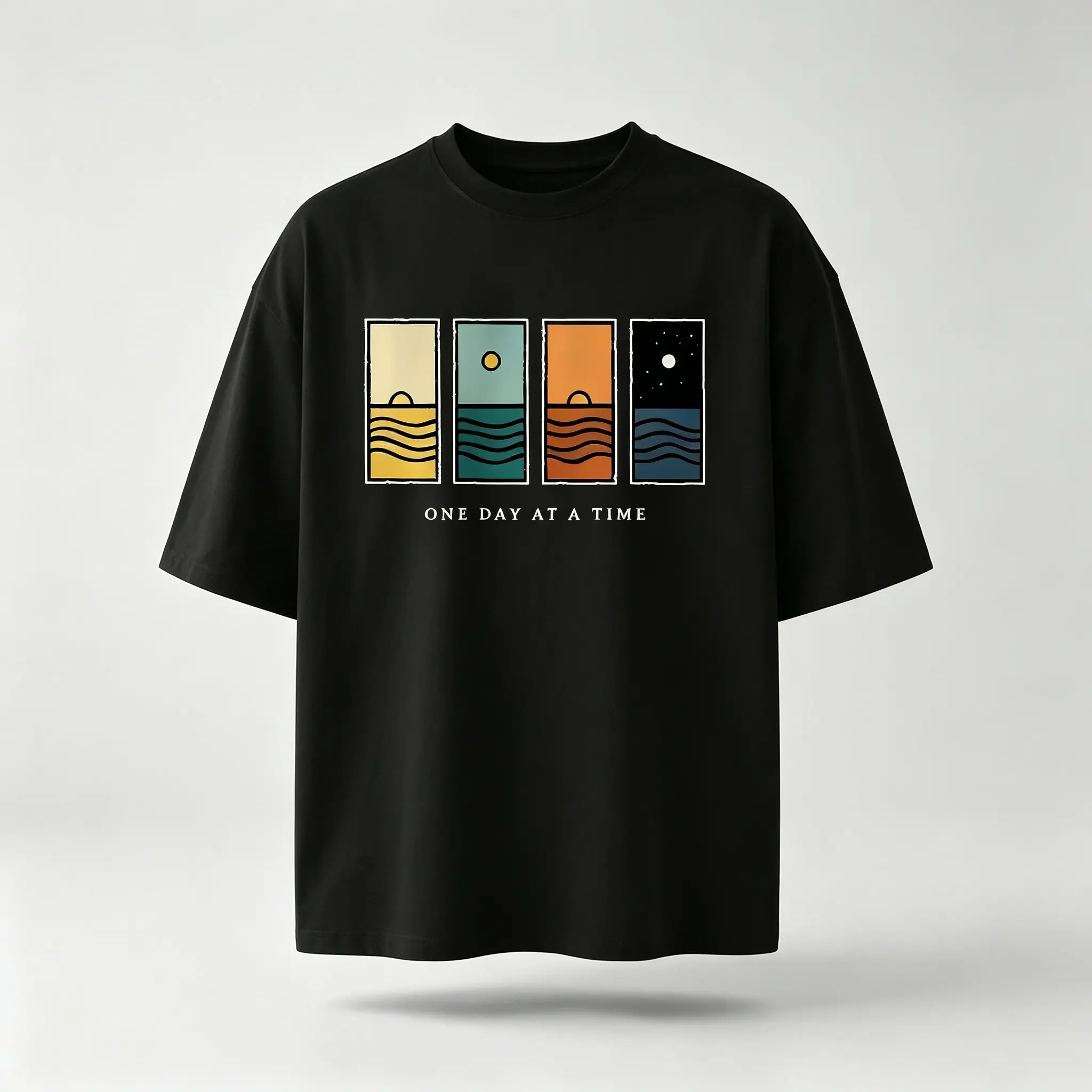 Men's Simple Graphic Print Short Sleeve T-Shirt, Comfortable & Breathable, Fashionable For Summer Wear