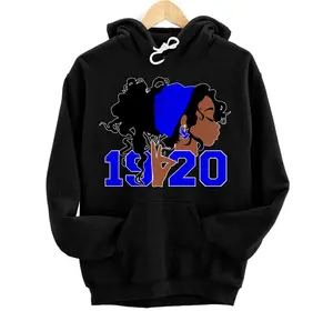 Zeta-1920 Cool Lips Bite Phi-Beta Pearls African Pullover Hoodie, Sweatshirt, T-Shirt