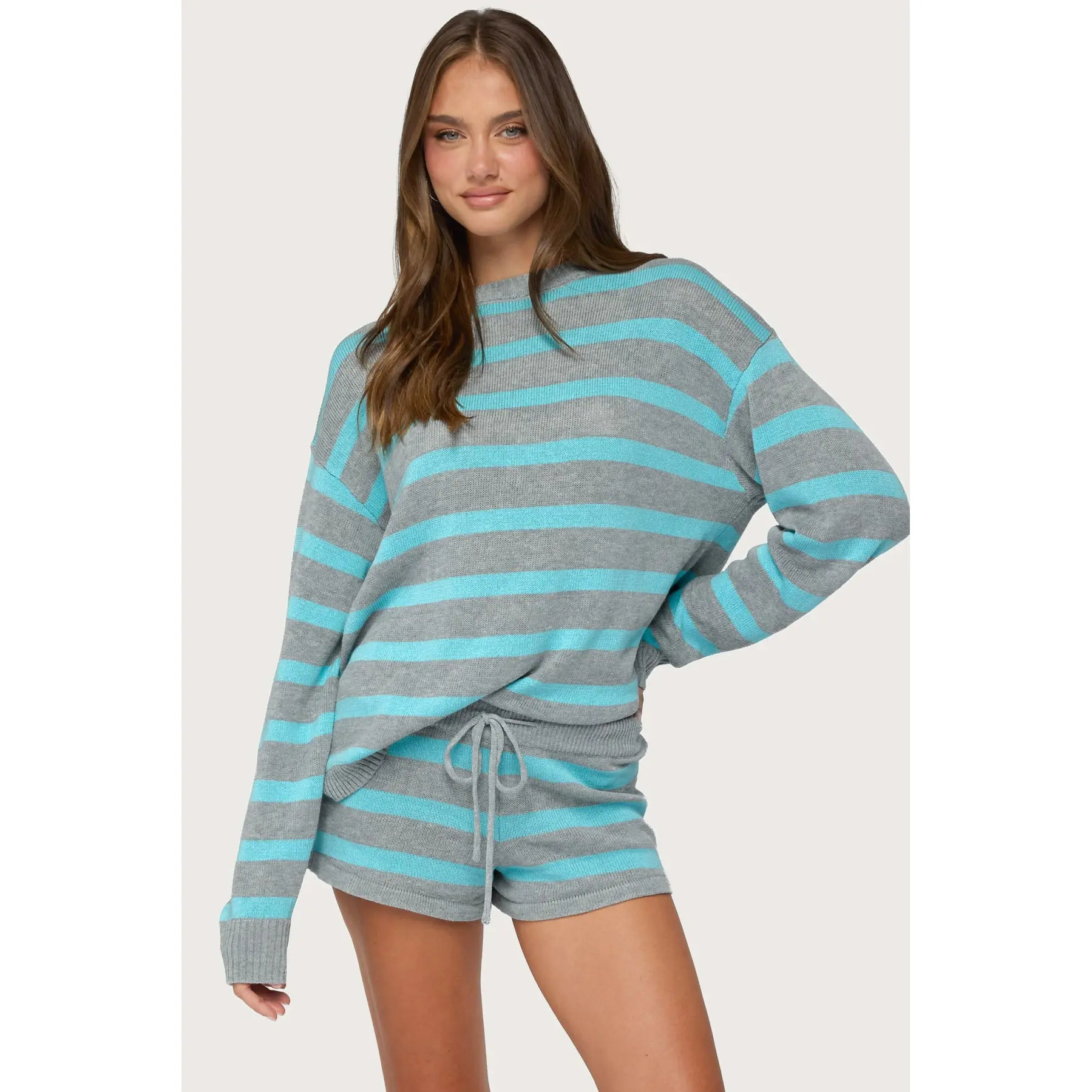 Amaris Oversized Striped Sweater