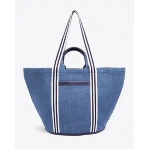 Large Tote in Denim