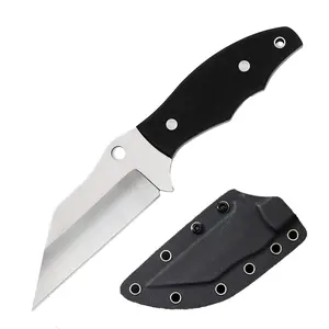 Mini Fixed Blade Knife With Sheath,Sharp 3CR Blade And G10 Ergonomics Handle,For Light Outdoor Tasks,For Walks,For EDC Hunting Camping Trips,And Daily Moments,For Users With Smaller Hands,Teens,And Beginners,Easy To Get StartedGood,Gift Idear