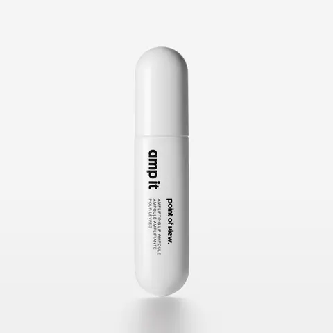 Amp It by Point of View: Moisturizing Lip Ampoule - Restorative Hydrating Formula for Glowing Lips