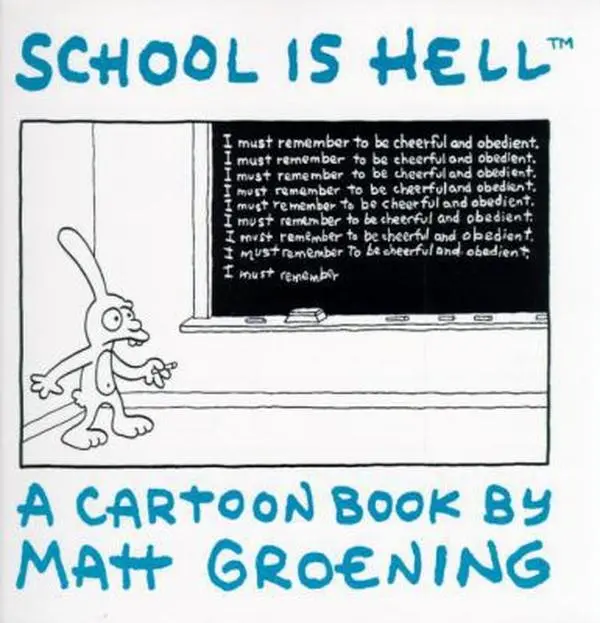 USED Book - School Is Hell by Matt Groening (Paperback) - english