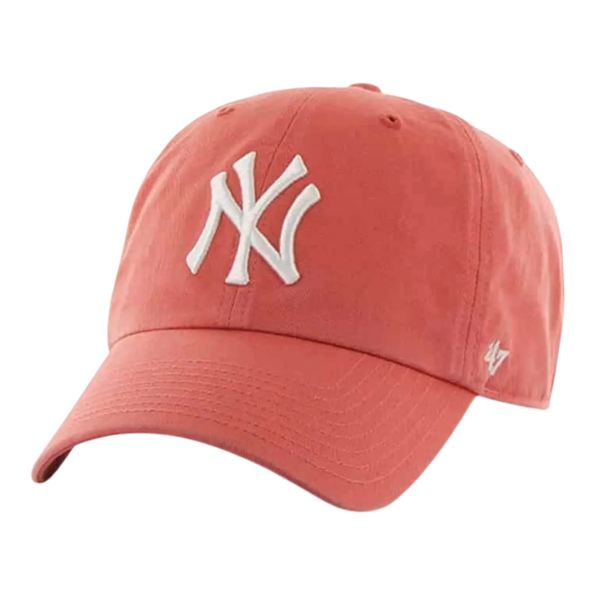 47 Brand Clean Up New York Yankees Strapback in Island Red | Adjustable Cap