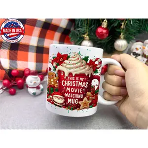 [Sale off up to 50%] Christmas Ceramic Coffee Mugs Christmas gifts, Cute Christmas Mugs Holiday Hot Cocoa Mugs, Hot Chocolate Mugs Christmas Gift for Friends