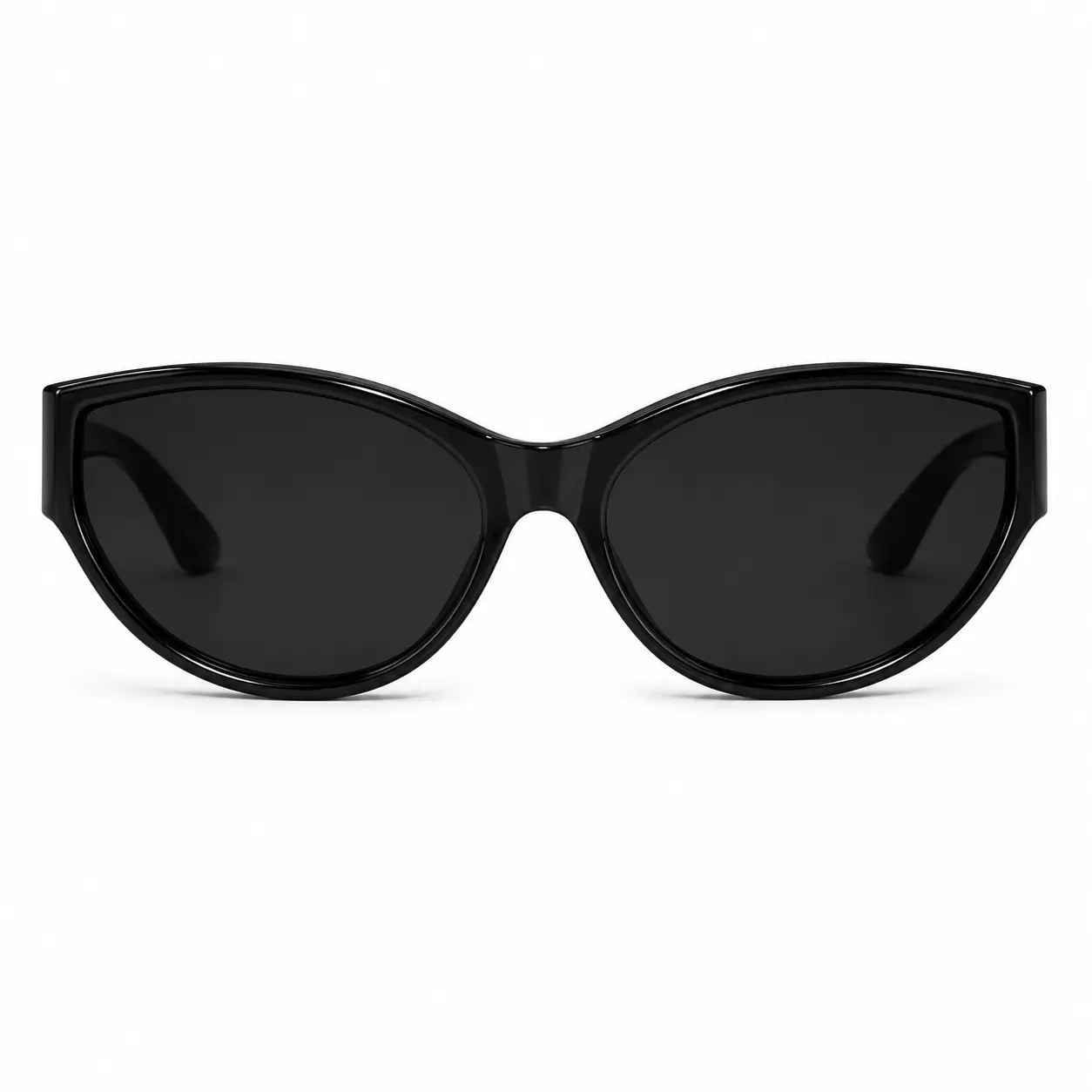 Modern Flat-Lens Cat-Eye Sunglasses Eyewear Shades Dopamine element
