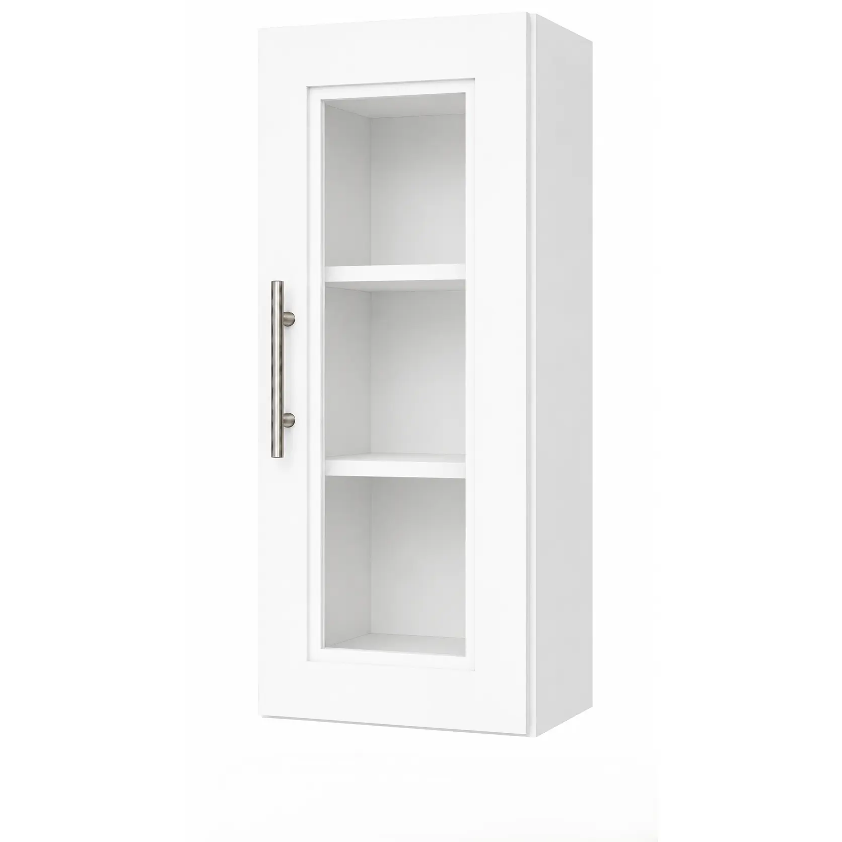 W1530GD Wall Glass Door Cabinet | 15" Wide x 30" High | Launch Cabinet Collection